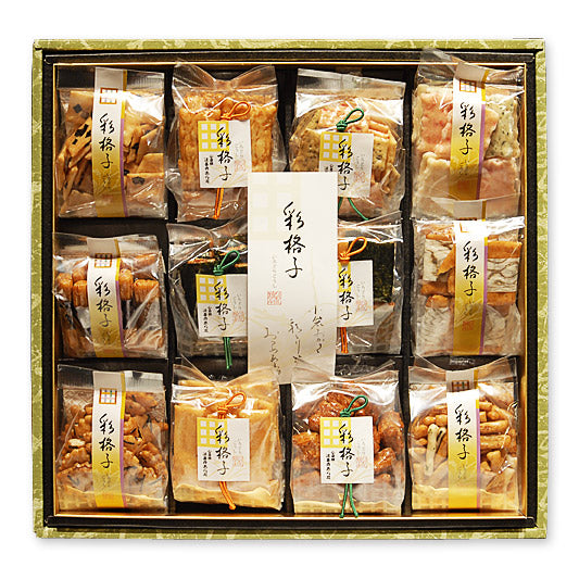 'Irodori Koshi' Selected Arare Rice Cracker Assortment Gift Box