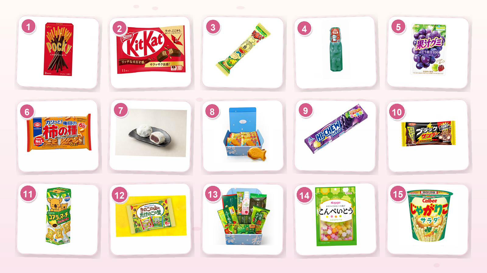 15 Japanese Snacks You Need to Try at Least Once