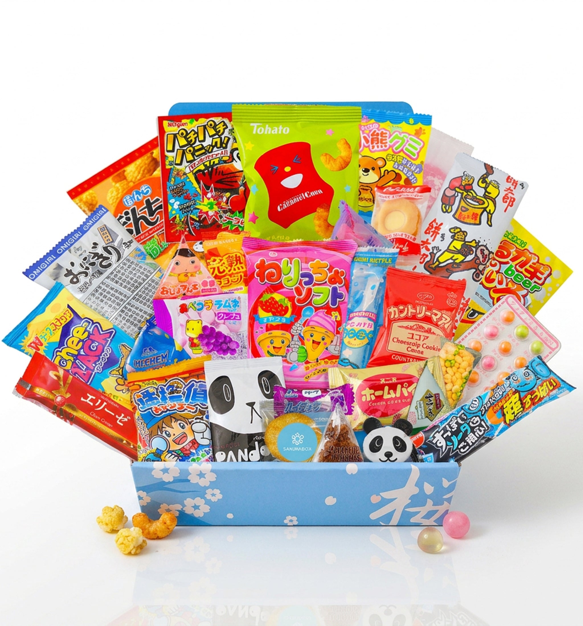 Sakura Box - 30 Piece Japanese Snacks Dagashi Gift Box