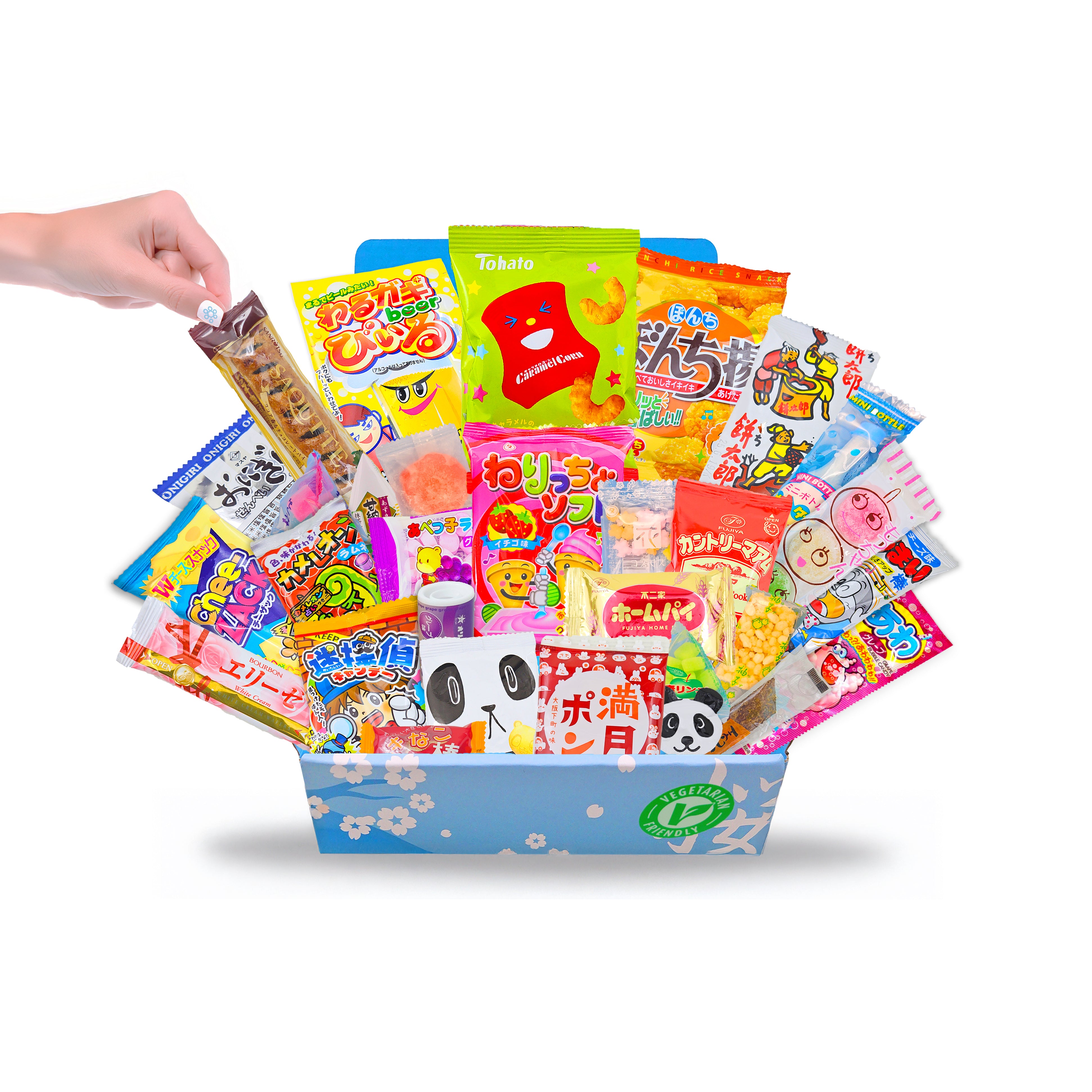 30 Piece Vegetarian/Halal Friendly Dagashi Gift Box