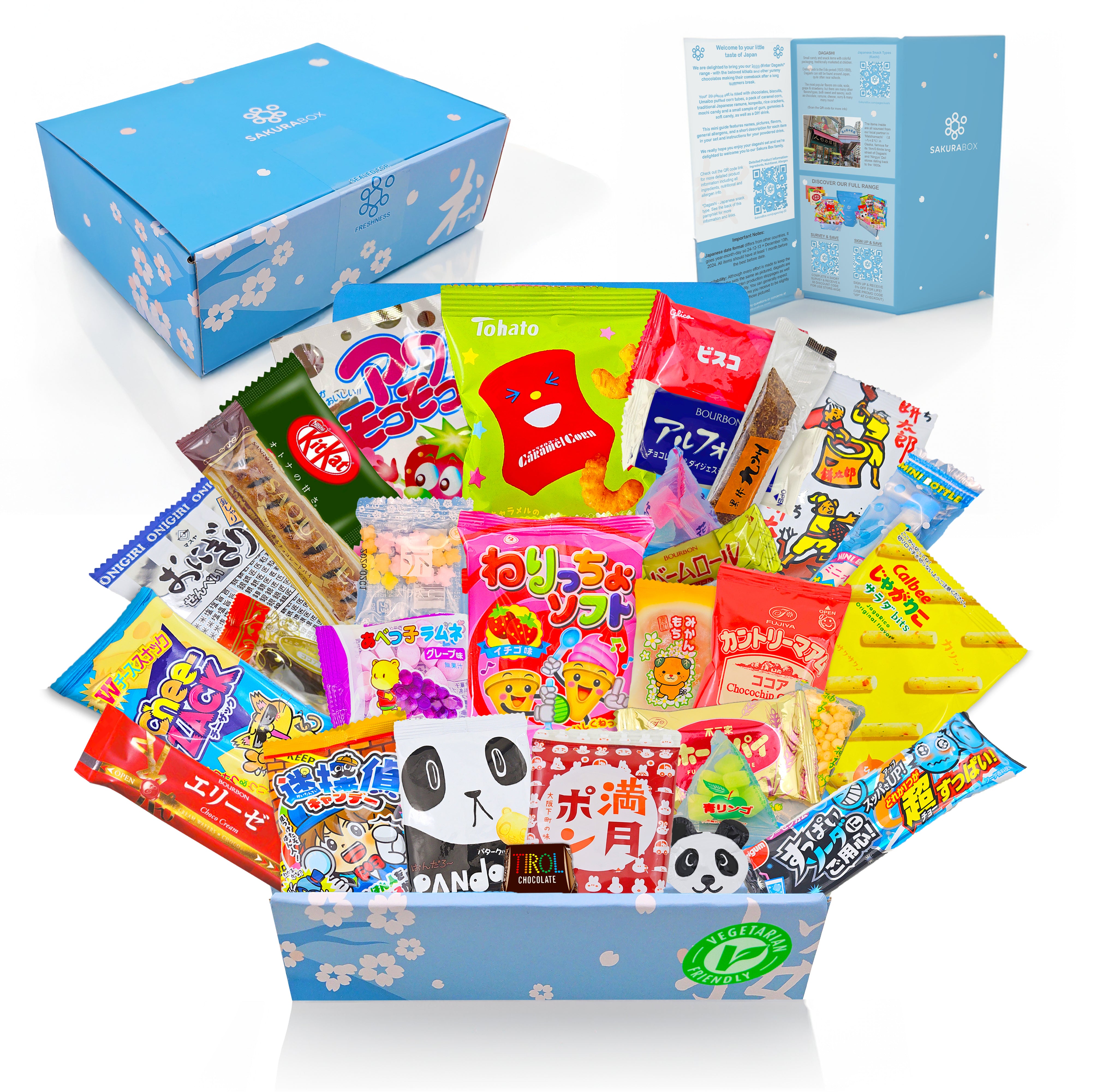 30 Piece Vegetarian/Halal Friendly Dagashi Box