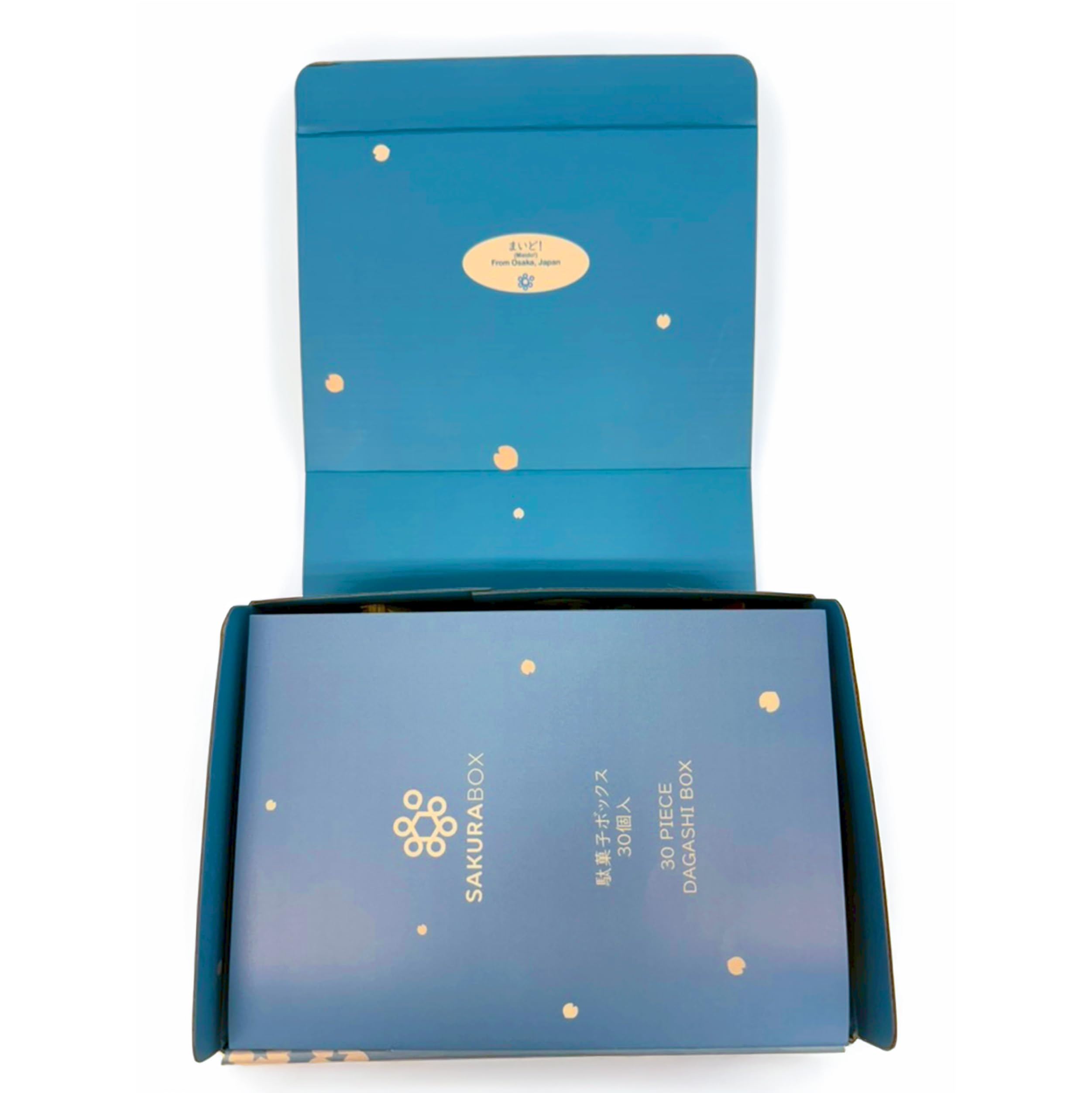 Open Sakura Box showing the protected inner package