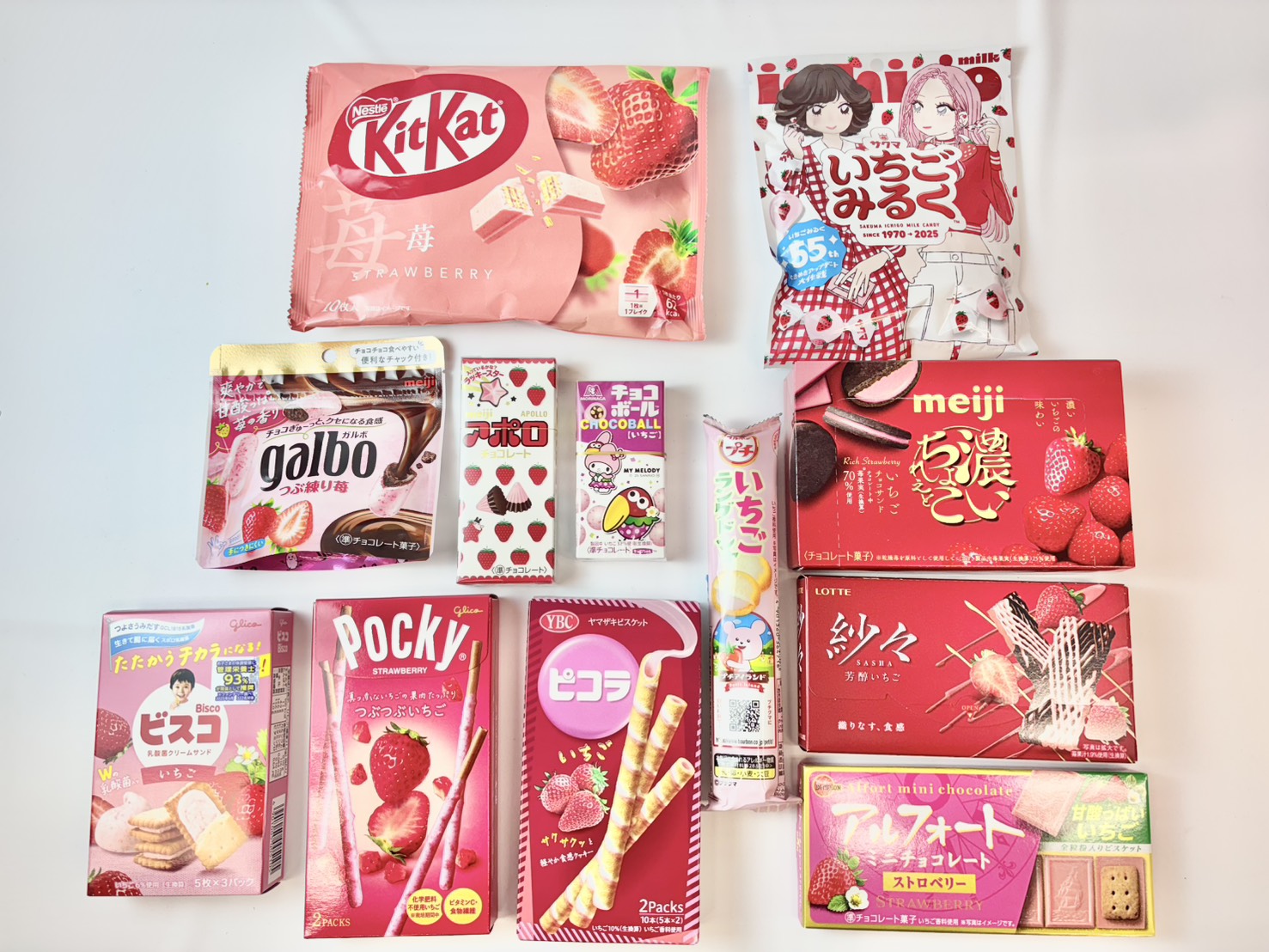 Premium Japanese Strawberry Okashi Gift Box