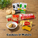 Selection of Japanese cookies and wafers