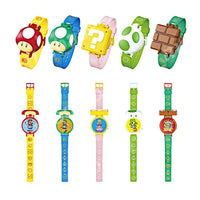 Super Mario Watch Collection Gacha Capsule Toy Full set