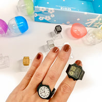 CASIO Watch Ring Collection Gacha Capsule Toy Full Set