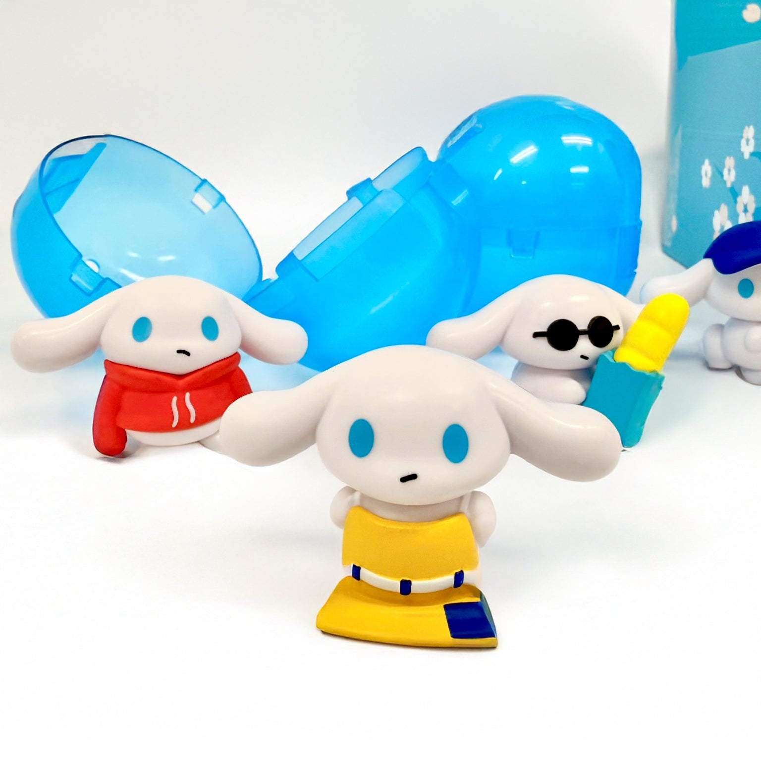 I.Cinamoroll 'Self-care Figure' Gacha Capsule Toy Full Set