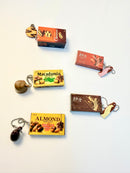 Lotte chocolate Miniature Mascot Gacha Capsule Toy Full Set