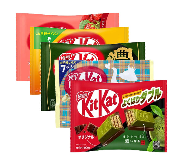 Shop Assorted Japanese Kit Kat Chocolate Bags Sakura Box