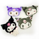 Kuromi Plush Pouch Gacha Capsule Toy Full Set
