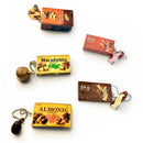 Lotte chocolate Miniature Mascot Gacha Capsule Toy Full Set