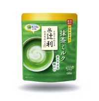 Mild Matcha Latte Uji Milk by Tsujiri, Kyoto Japan (760g 4 Pack Gift Box)