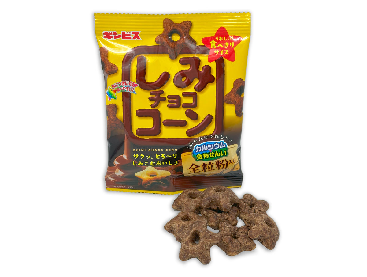 Shimi Choco Corn snack pieces