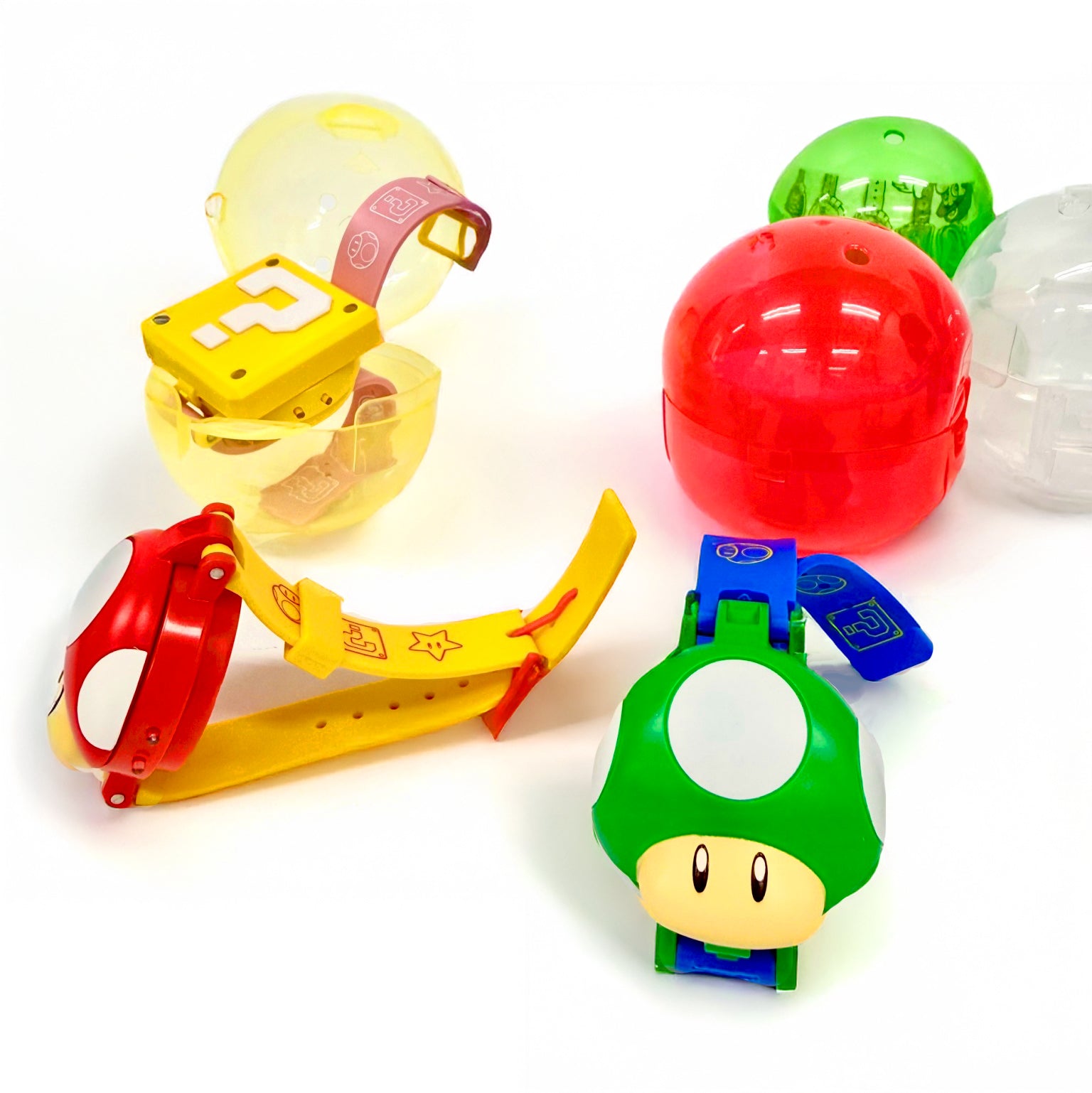 Super Mario Watch Collection Gacha Capsule Toy Full set