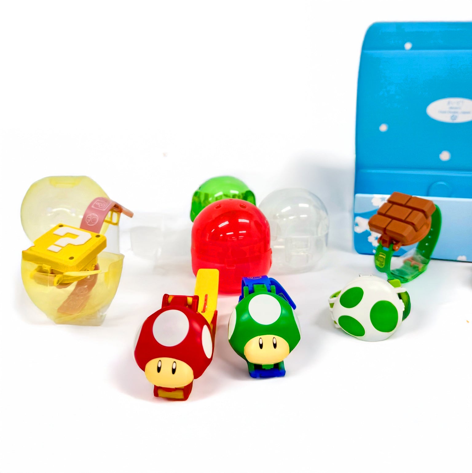 Super Mario Watch Collection Gacha Capsule Toy Full set