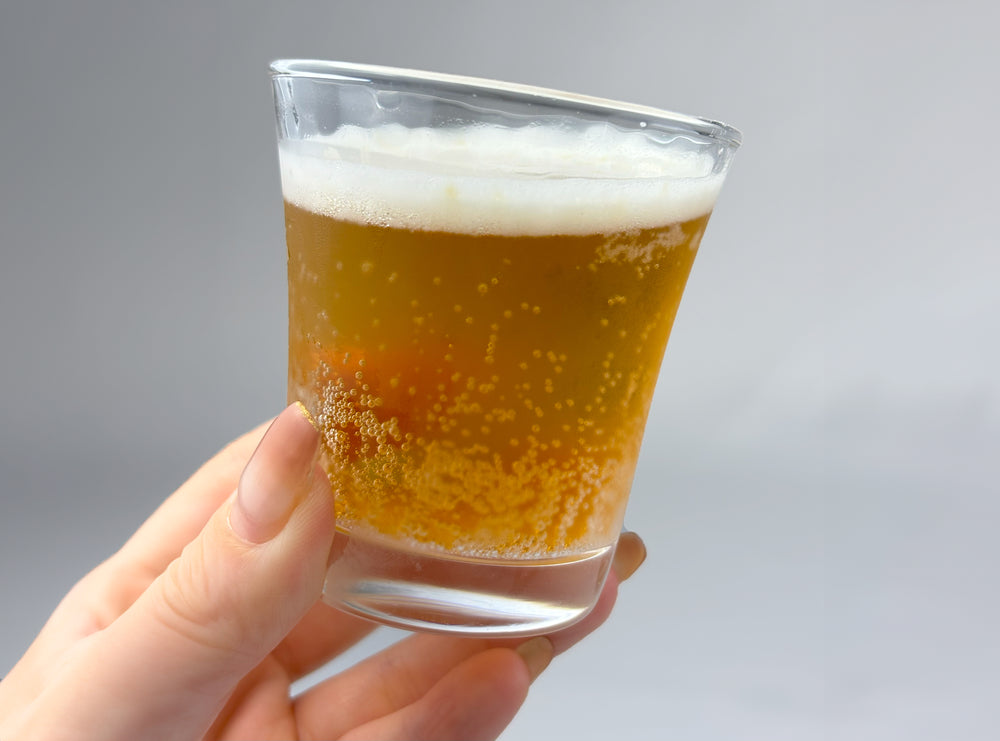 Warugaki Beer drink mix preparation