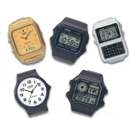 CASIO Watch Ring Collection Gacha Capsule Toy Full Set