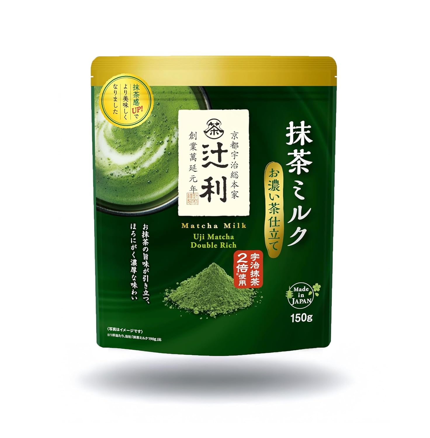 Tsujiri Matcha Milk Uji Double Rich 150g