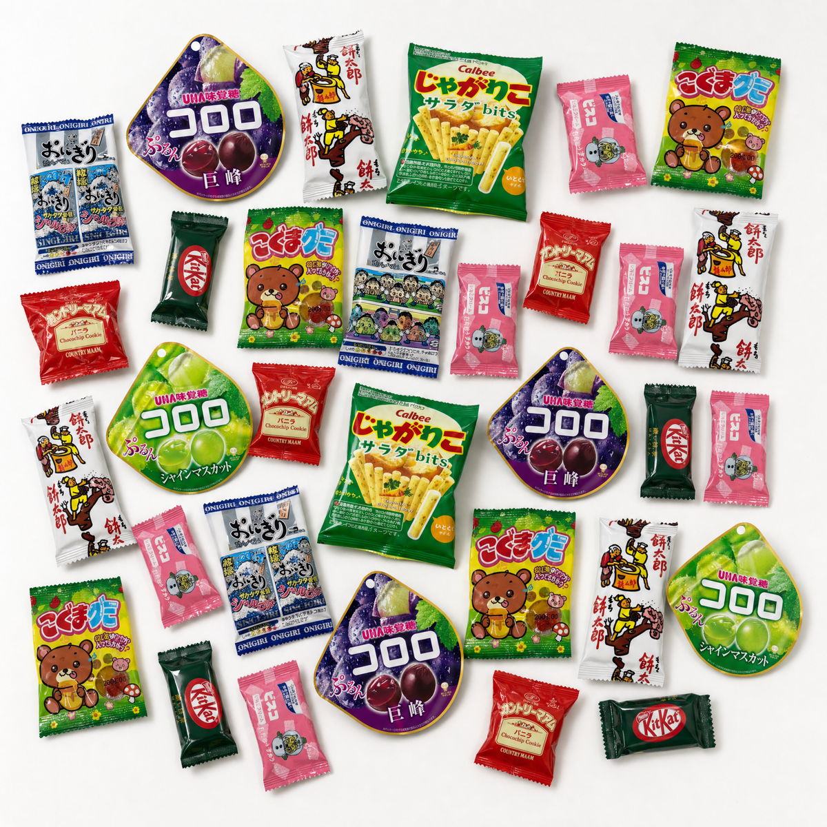 Japanese Snack Best-Before Clearance Bundle – 10 Packs (60+ Snacks)