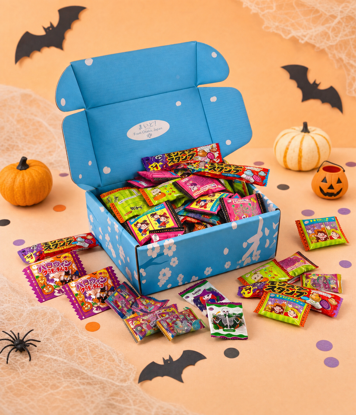 Japanese Halloween Candy Box, 150+ Mini Treats