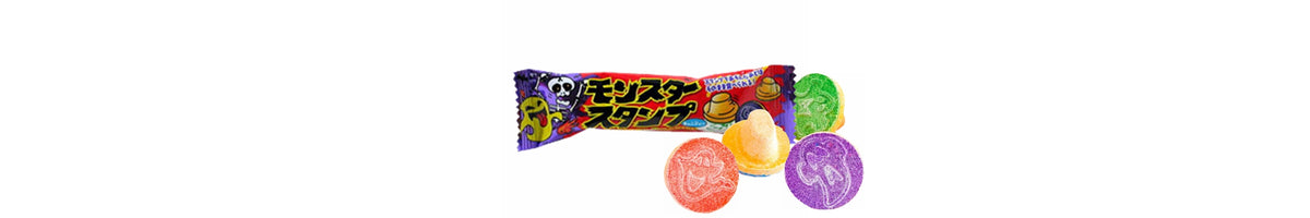 Monster Stamp Candy